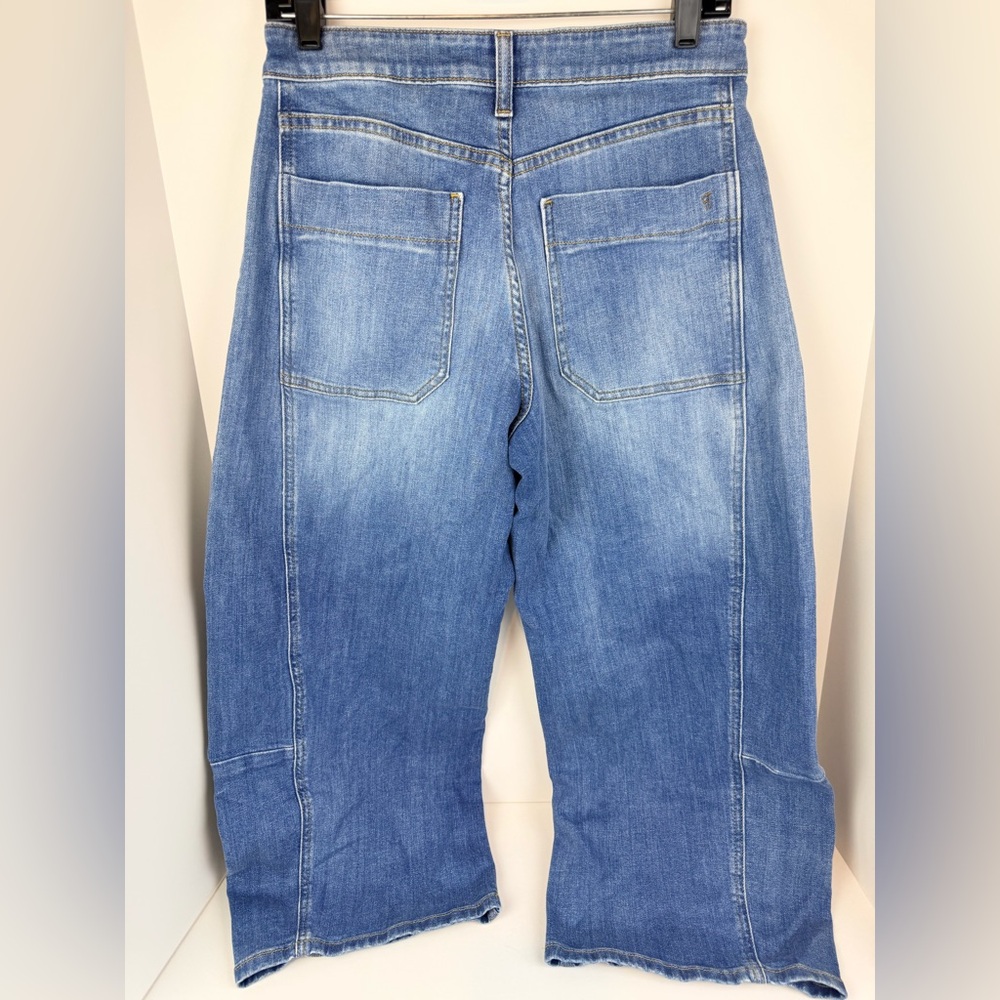 Pilcro Kenna Midrise Cropped Barrell Jeans 27P - Picture 6 of 7